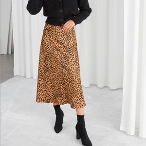 Leopard print maxi skirt (& Other Stories)